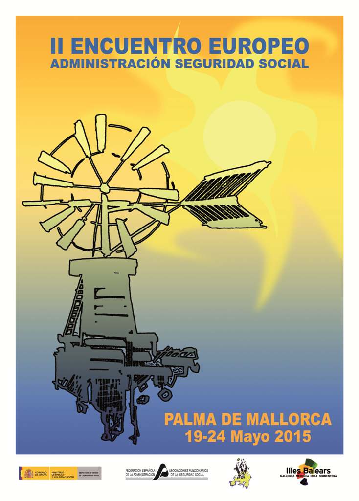 Cartel de los encuentros nacionales de Mallorca 2015