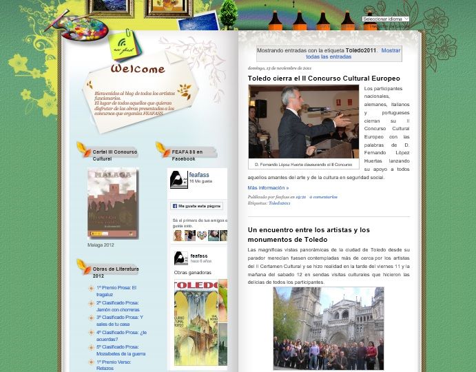 Nuevo BLOG exclusivo del Certamen Cultural