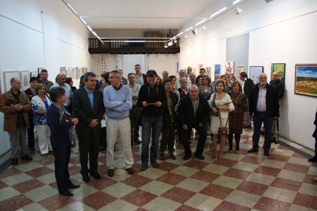 Inauguracion Oficial de la Exposicion en el Centro Civico de la Diputacion de Malaga