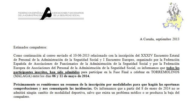 Participacion en el I Encuentro Europeo
