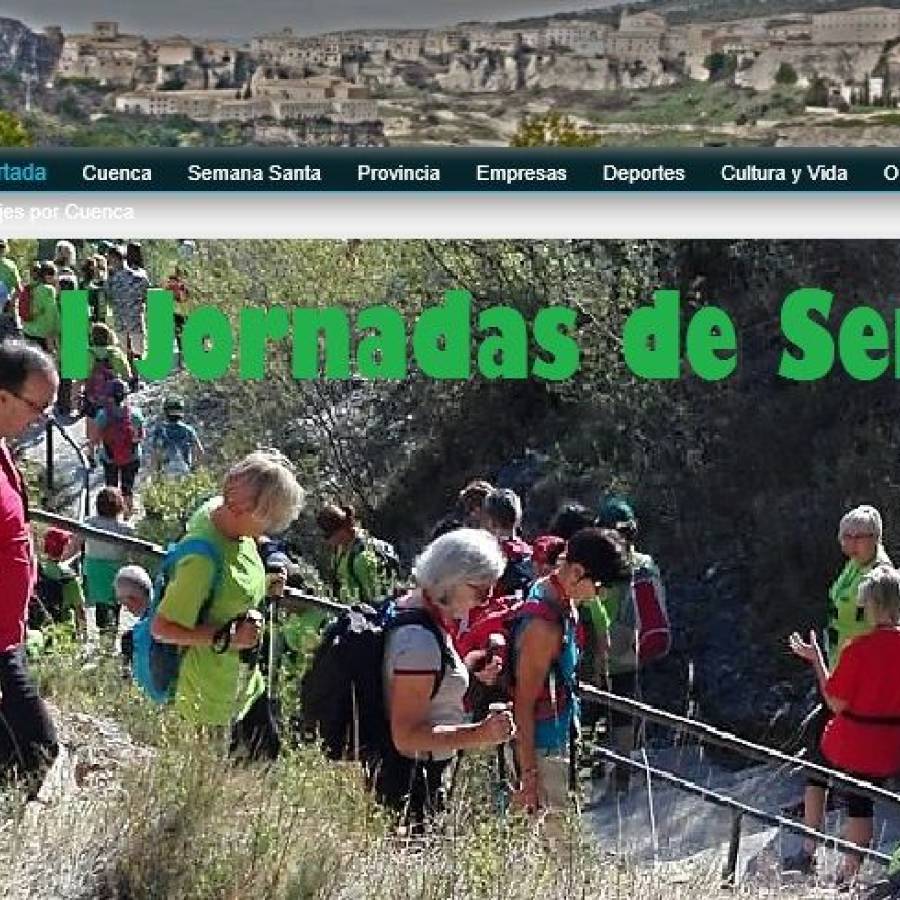 La revista digital Voces de Cuenca hace eco de las I Jornadas de senderismo