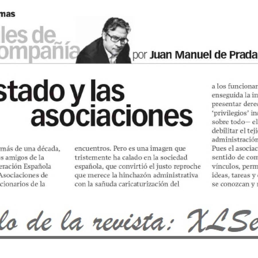 El Estado y las asociaciones (j.m de prada)